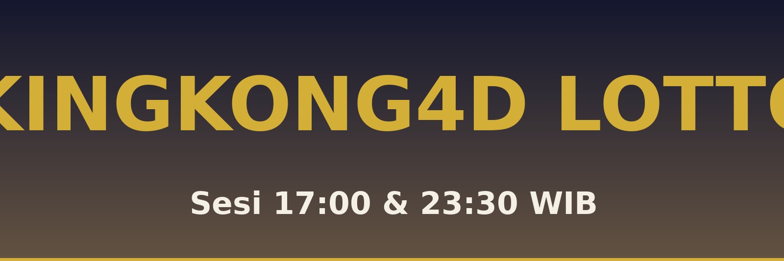 Kingkong4D Lotto Teluk Meranti